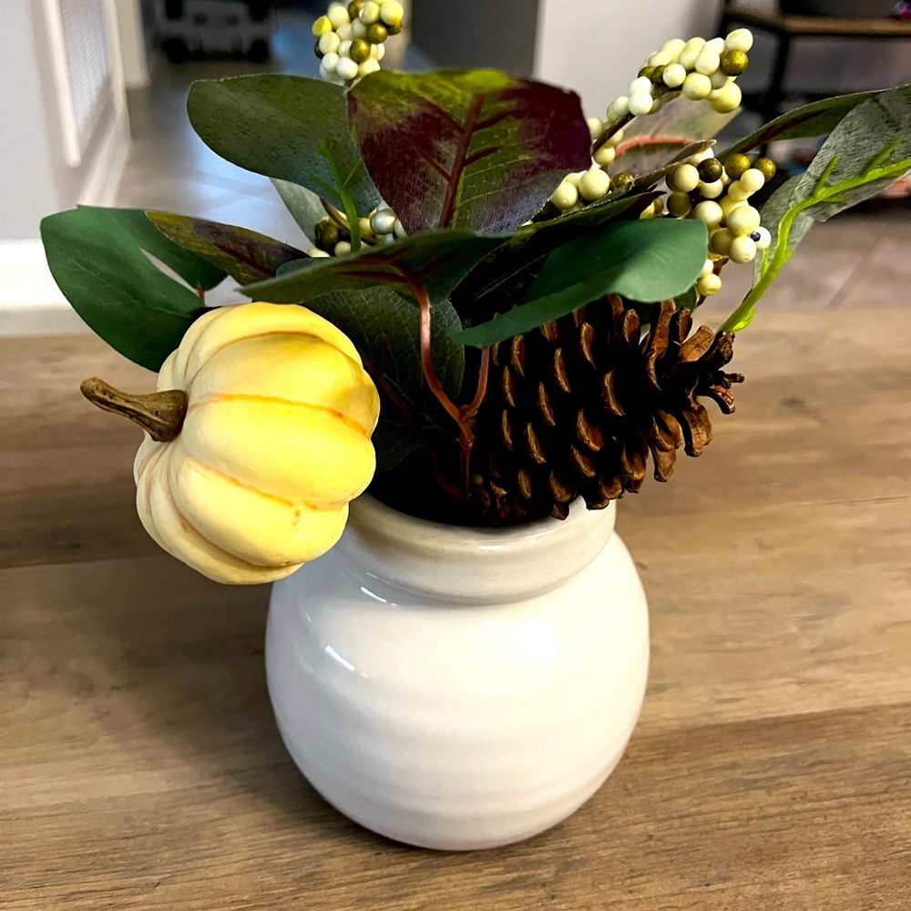 Floral Arrangement with Vase
